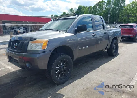 2013 Nissan Titan Pro-4X/S/Sl/Sv z USA, uszkodzony, nr VIN 1N6AA0EJ8DN306646